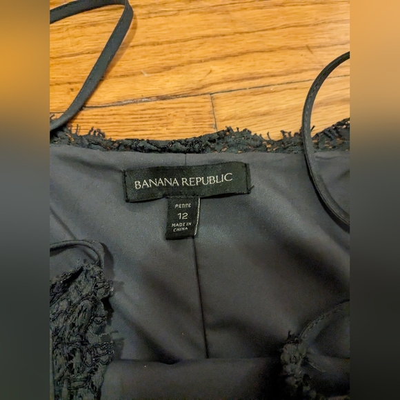 Banana Republic Gray Lace Slip Dress - Picture 4 of 5